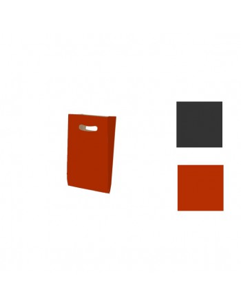 A IMC SOBRE BOLSA DE ASA TROQUETADA COLOR PARA SERVICIO COMERCIAL 50 GR. BASE PAPEL KRAFT MEDIDA 18 x 29 + 6 CAJA DE 250 84-2171