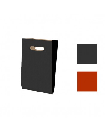 A IMC SOBRE BOLSA DE ASA TROQUETADA COLOR PARA SERVICIO COMERCIAL 50 GR. BASE PAPEL KRAFT MEDIDA 31 x 47 + 7 CAJA DE 250 84-2173