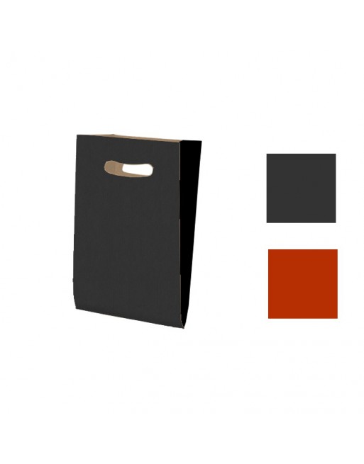 A IMC SOBRE BOLSA DE ASA TROQUETADA COLOR PARA SERVICIO COMERCIAL 50 GR. BASE PAPEL KRAFT MEDIDA 31 X 47 + 7 CAJA DE 250 84-2173
