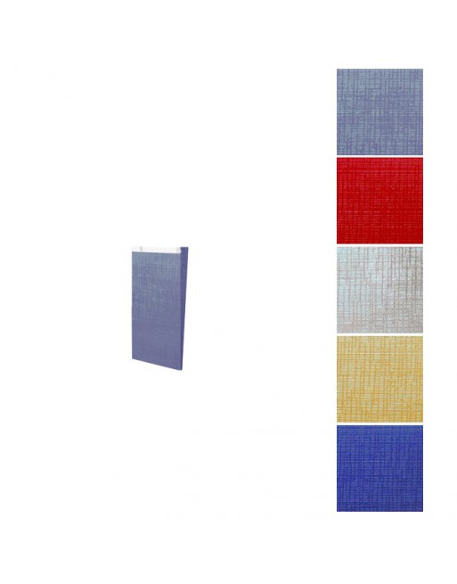 A IMC SOBRE METALIZADO GOFRADO PARA SERVICIO COMERCIAL BASE DE CELULOSA BLANCA 60 GR. MEDIDA 11 x 18 CAJA DE 250 84-1031118