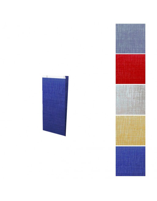 IMC SOBRE METALIZADO GOFRADO PARA SERVICIO COMERCIAL BASE DE CELULOSA BLANCA 60 GR. MEDIDA 15 x 32 +6 CAJA DE 250 84-1031532