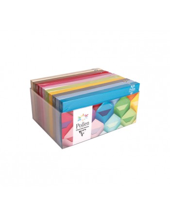 CLAIREFONTAINE 10 PACK X20 SOBRES COLORES SURTIDO DL LISO - 89002C