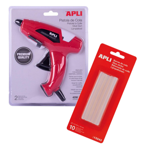 Pistola térmica silicona