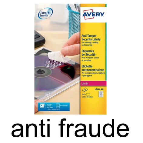 Etiquetes antifrau