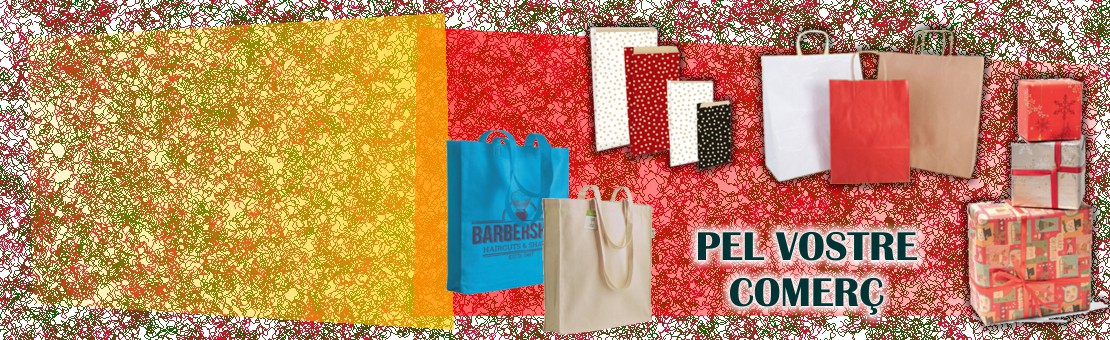Paper de regal, bosses nansa, sobres fantasia, tote bag . . .